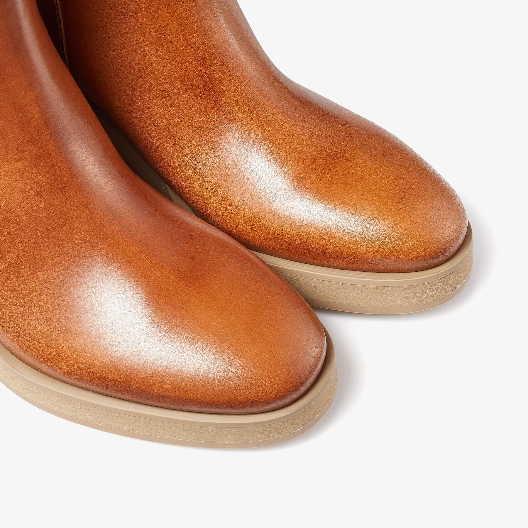 Bottes Tonya 70 en cuir - Cuoio