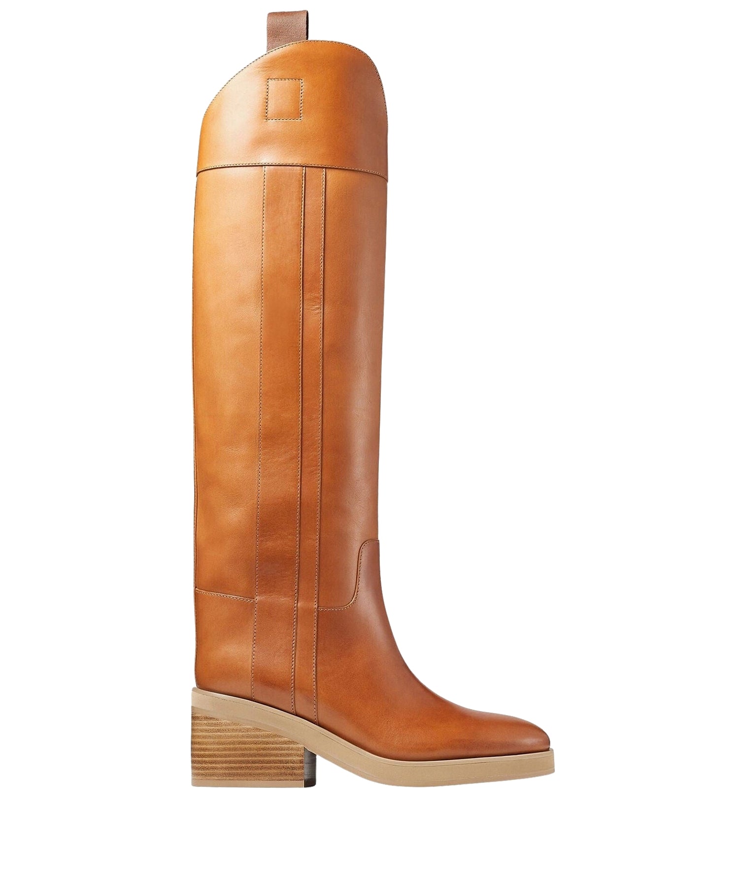 Bottes Tonya 70 en cuir - Cuoio