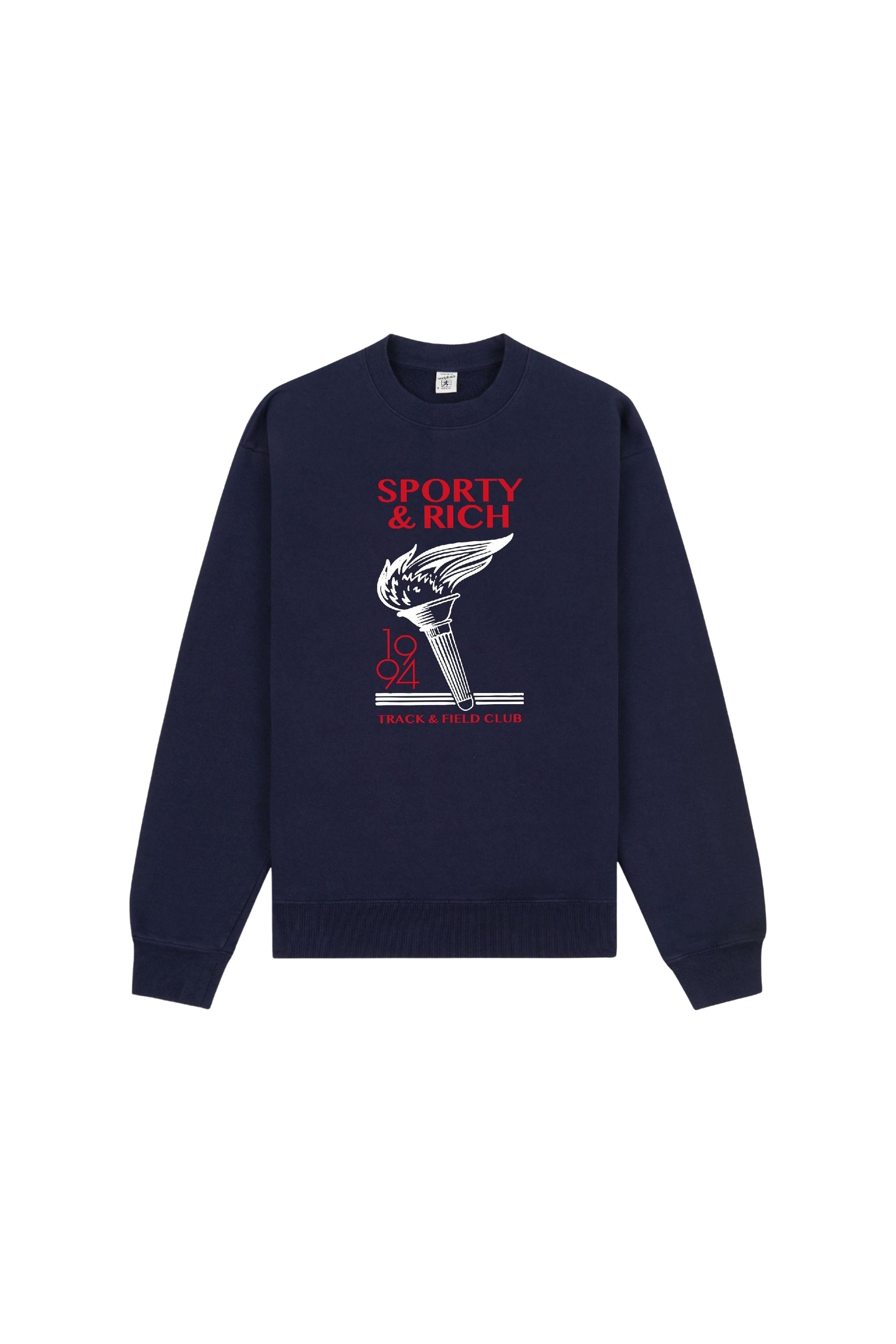 Sweatshirt Torch imprimé - Navy