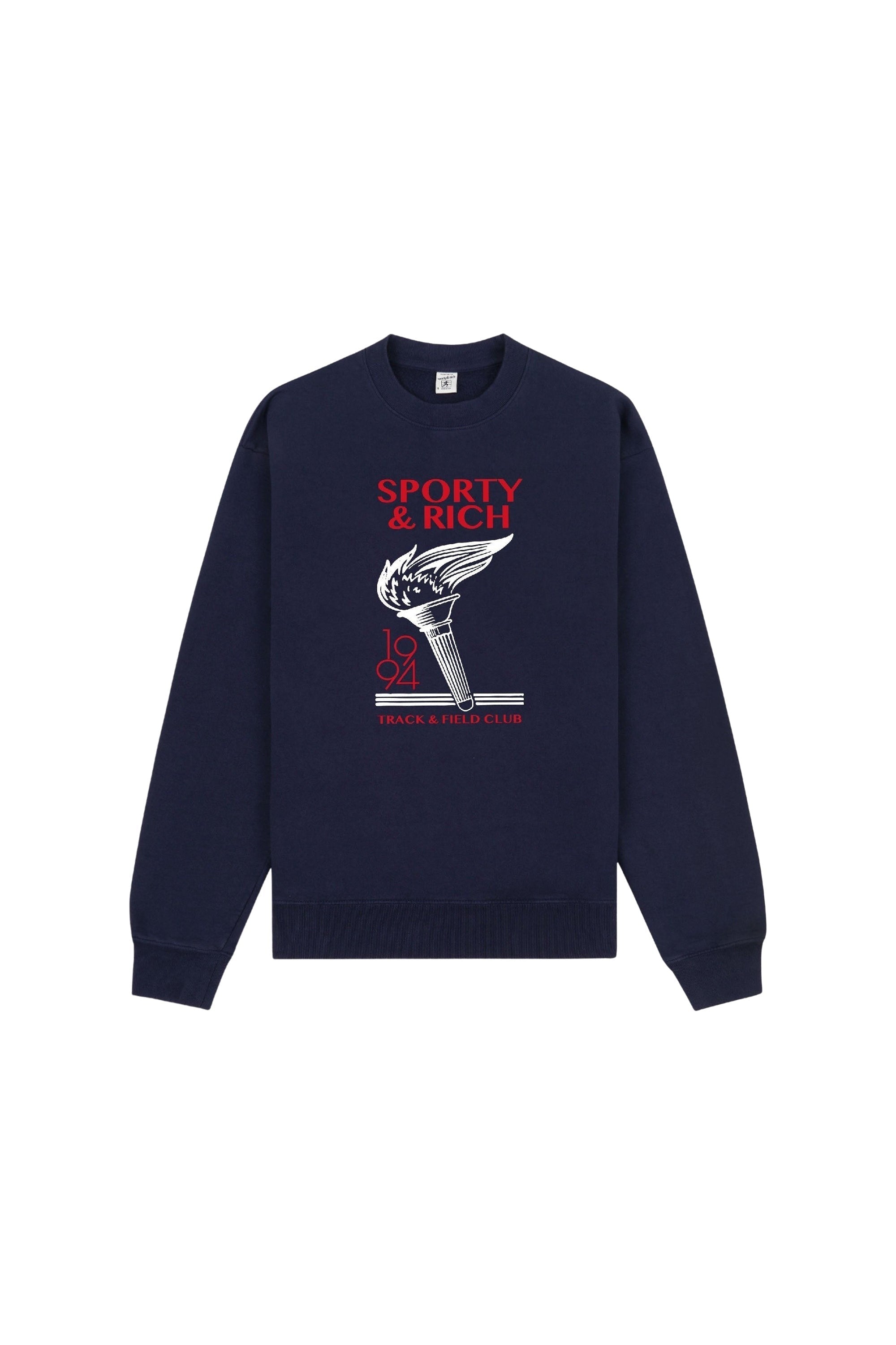Sweatshirt Torch imprimé - Navy