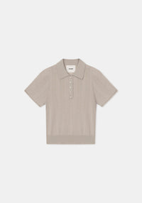 Tosca polo shirt in wool - Mist