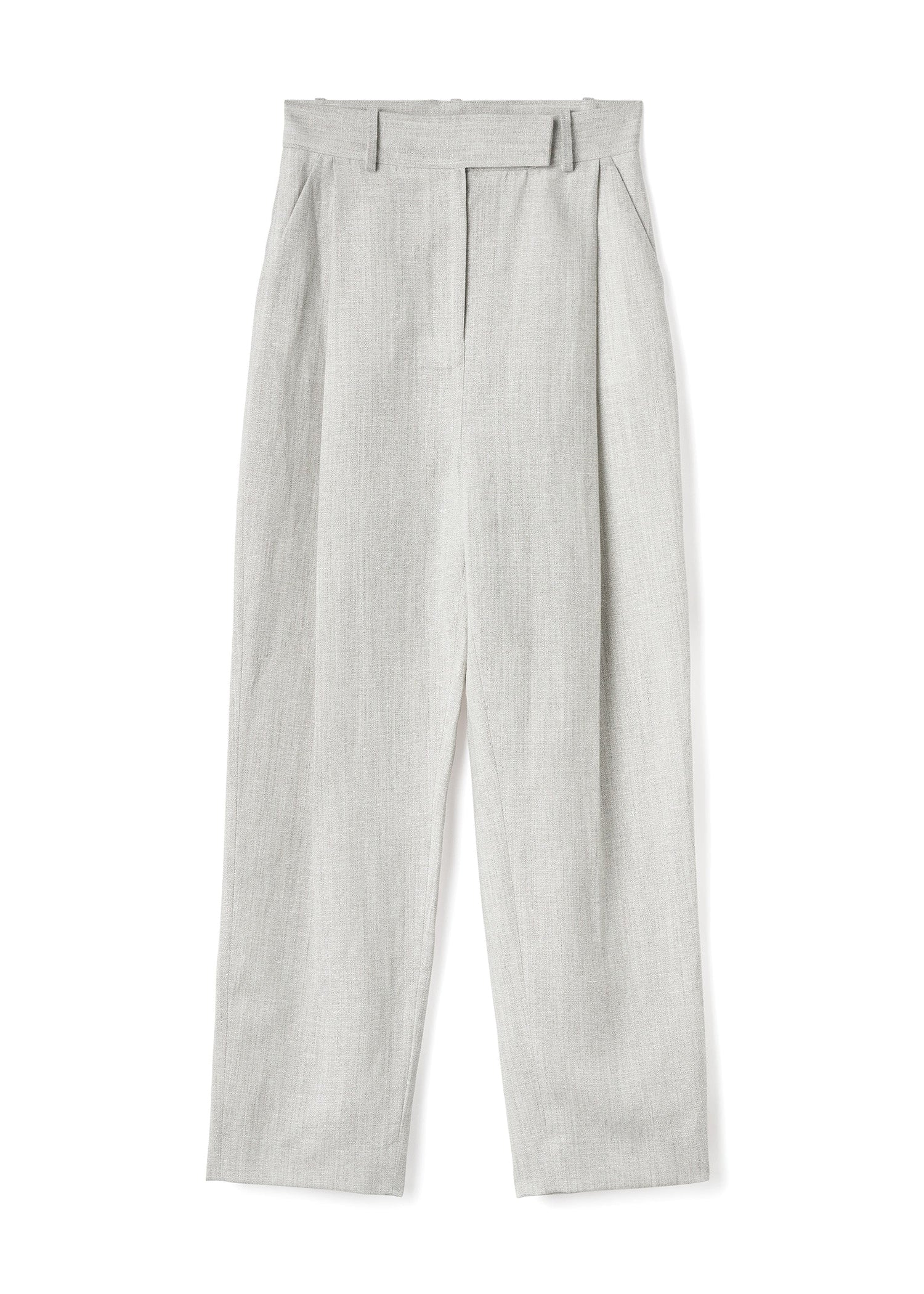 Pantalon à plis profonds - Mist Melange