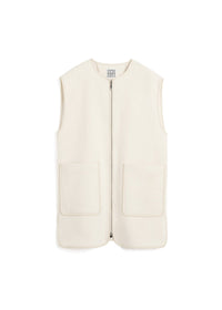 FELTED WOOL VEST