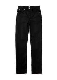 Loose-fitting denim trousers - Black
