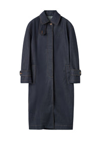 Trench coat oversize en denim - Raw