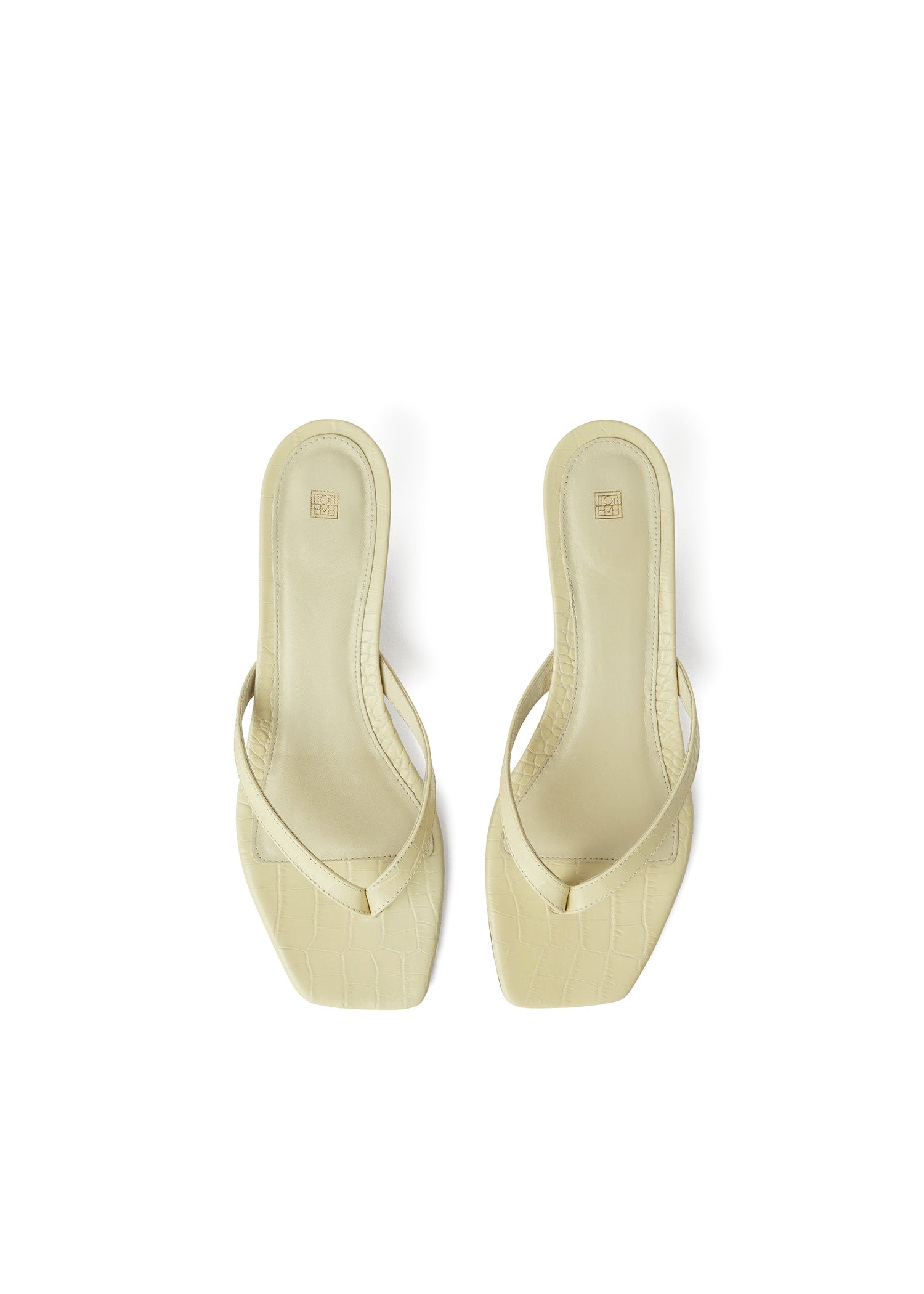 Sandales à talons 35 en cuir - Sand Croco