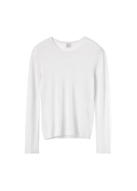 T-shirt à manches longues en cachemire - Bone