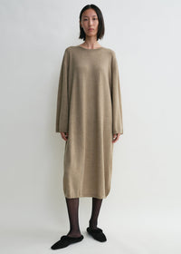 CREW-NECK MERINO DRESS