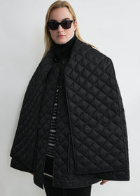 QUILTED SCARF JACKET
