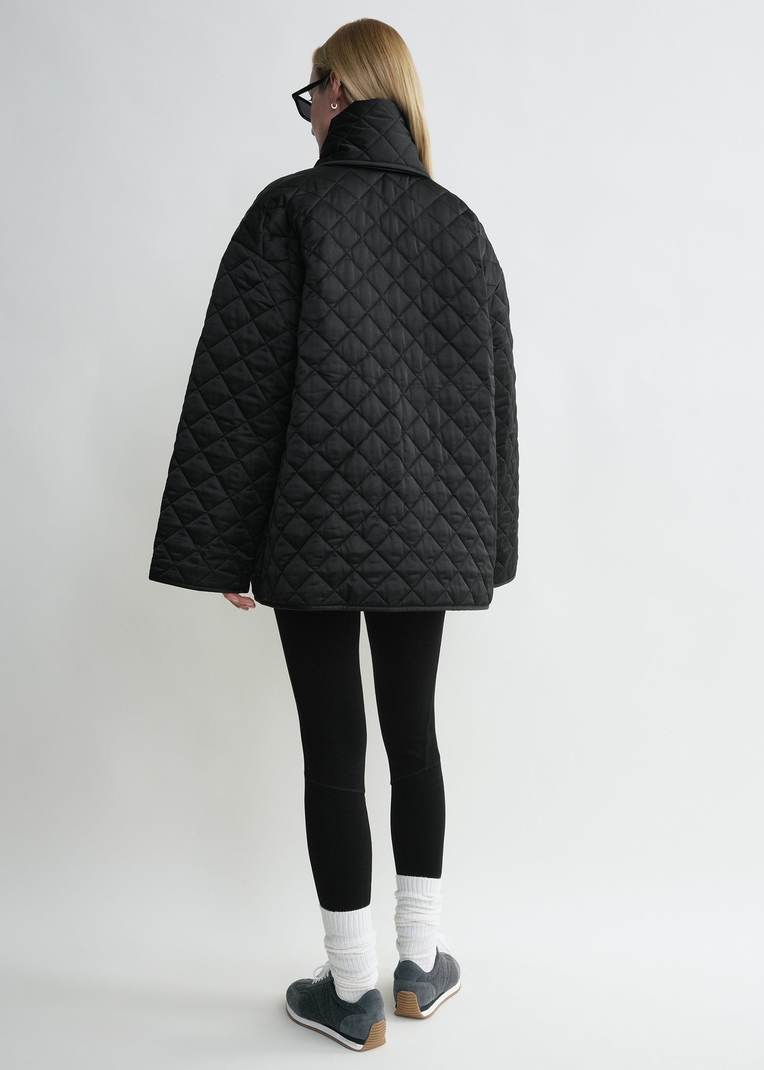 QUILTED SCARF JACKET