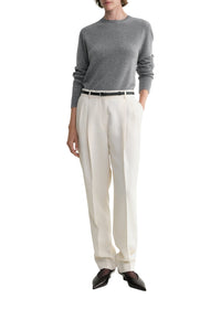 DOUBLE-PLEATED TAILORED TROUSERS