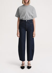 Pantalon à pattes de baril en denim - Raw Blue