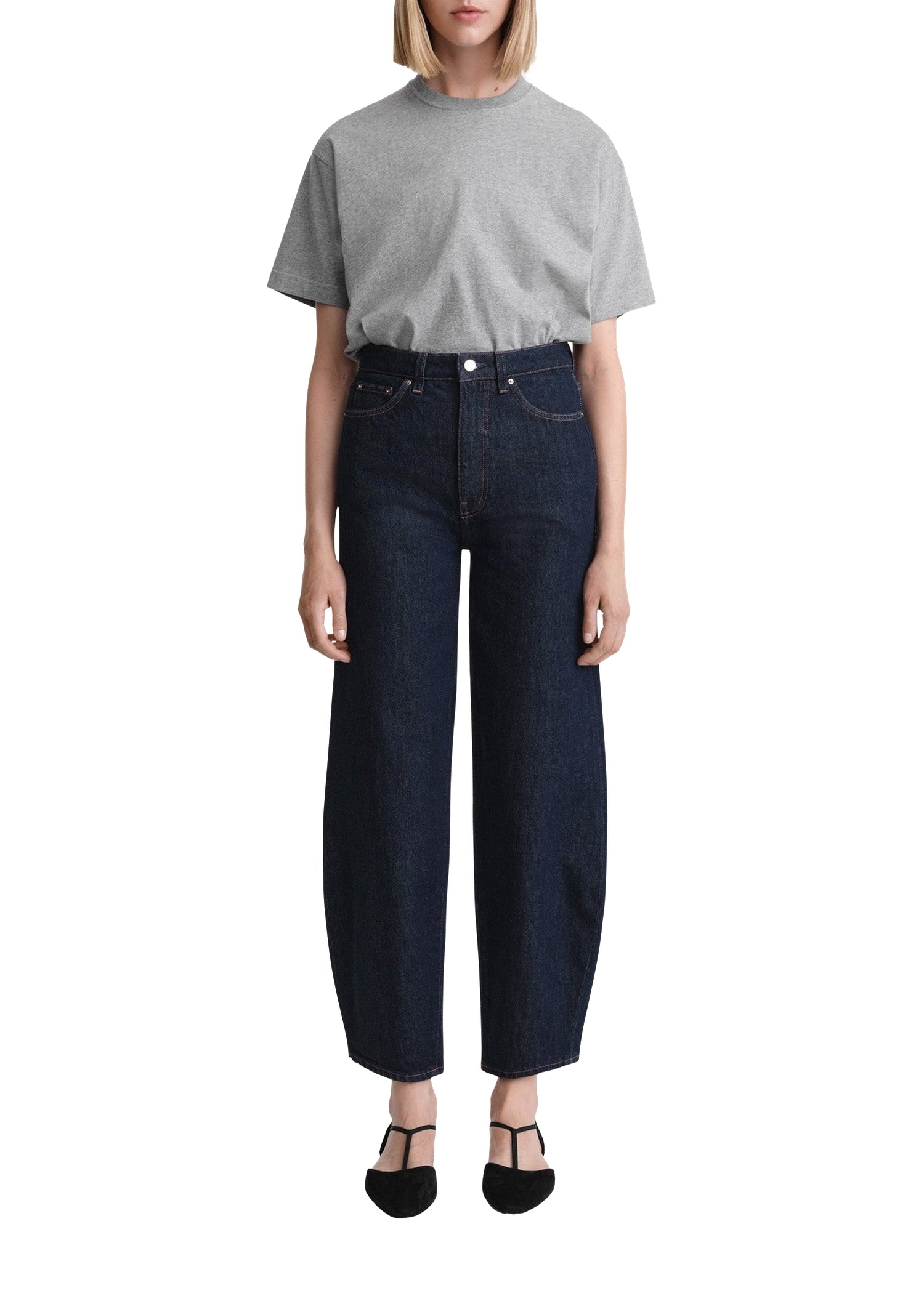 BARREL LEG DENIM