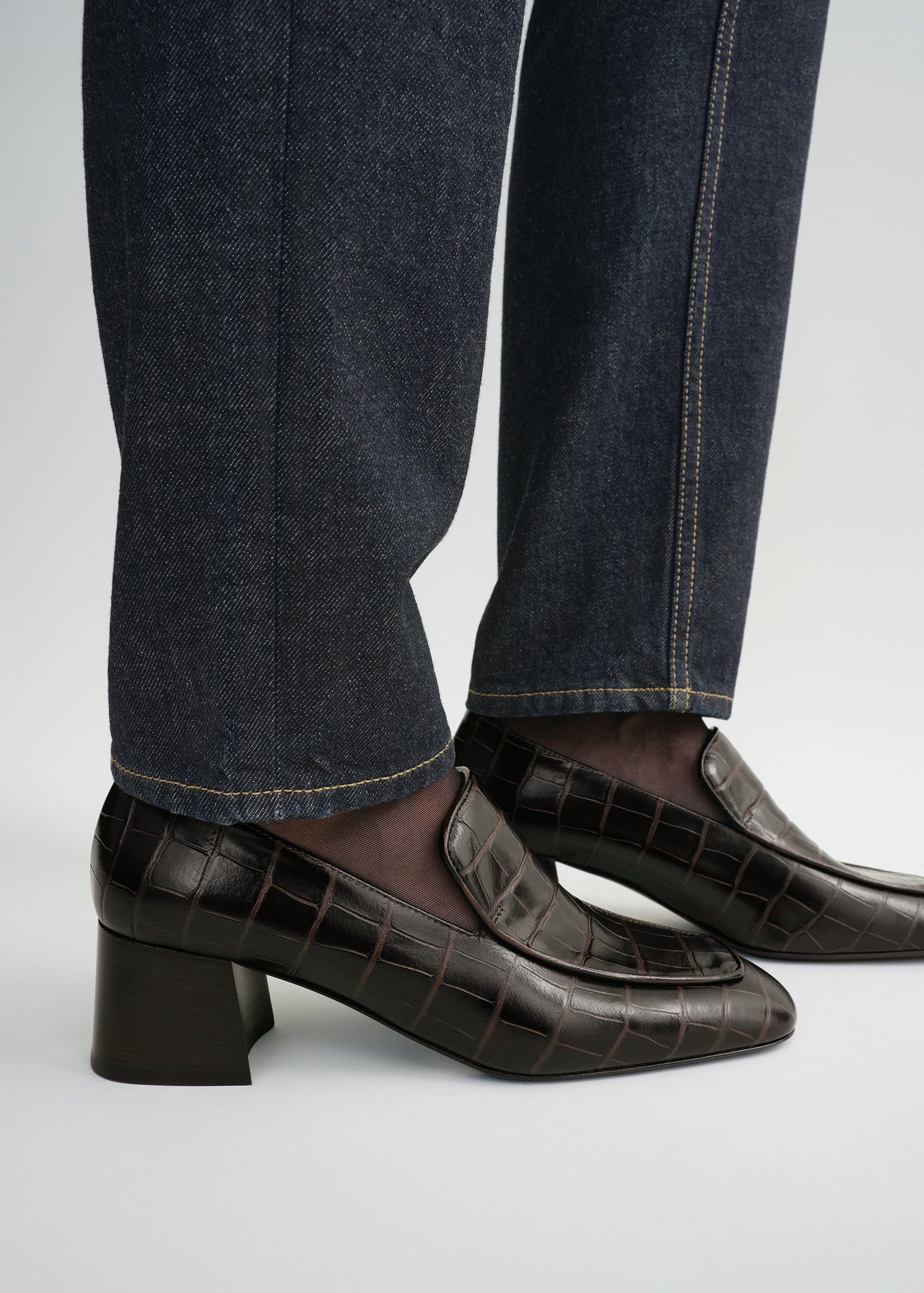 BLOCK-HEEL PUMPS