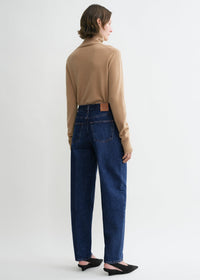 WIDE TAPERED LEG DENIM