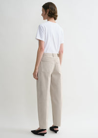 WIDE TAPERED LEG DENIM