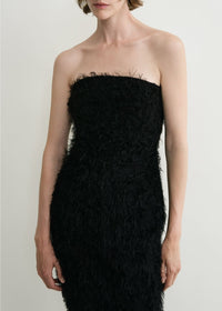 STRAPLESS FIL COUPÉ DRESS
