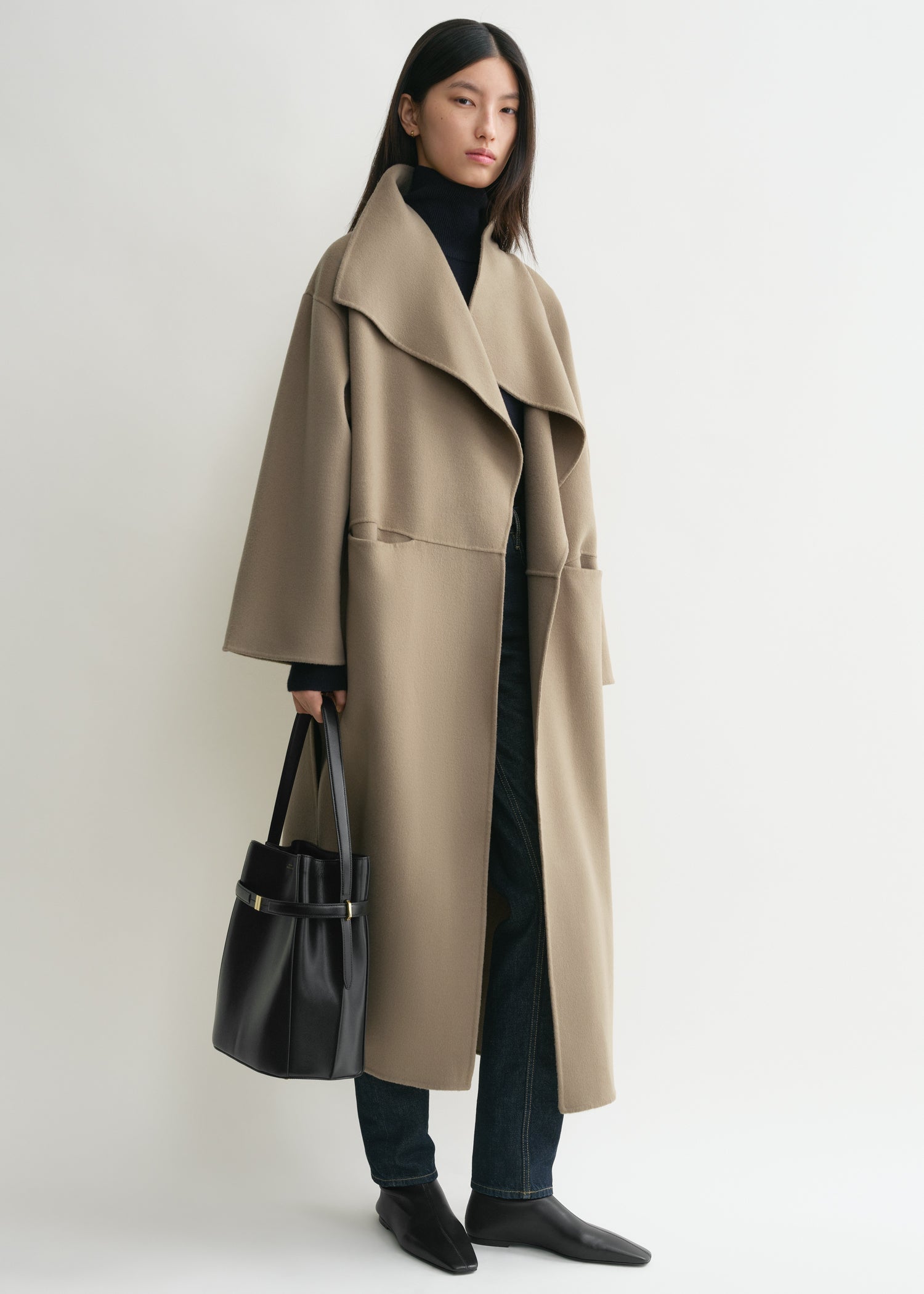SIGNATURE WOOL CASHMERE COAT