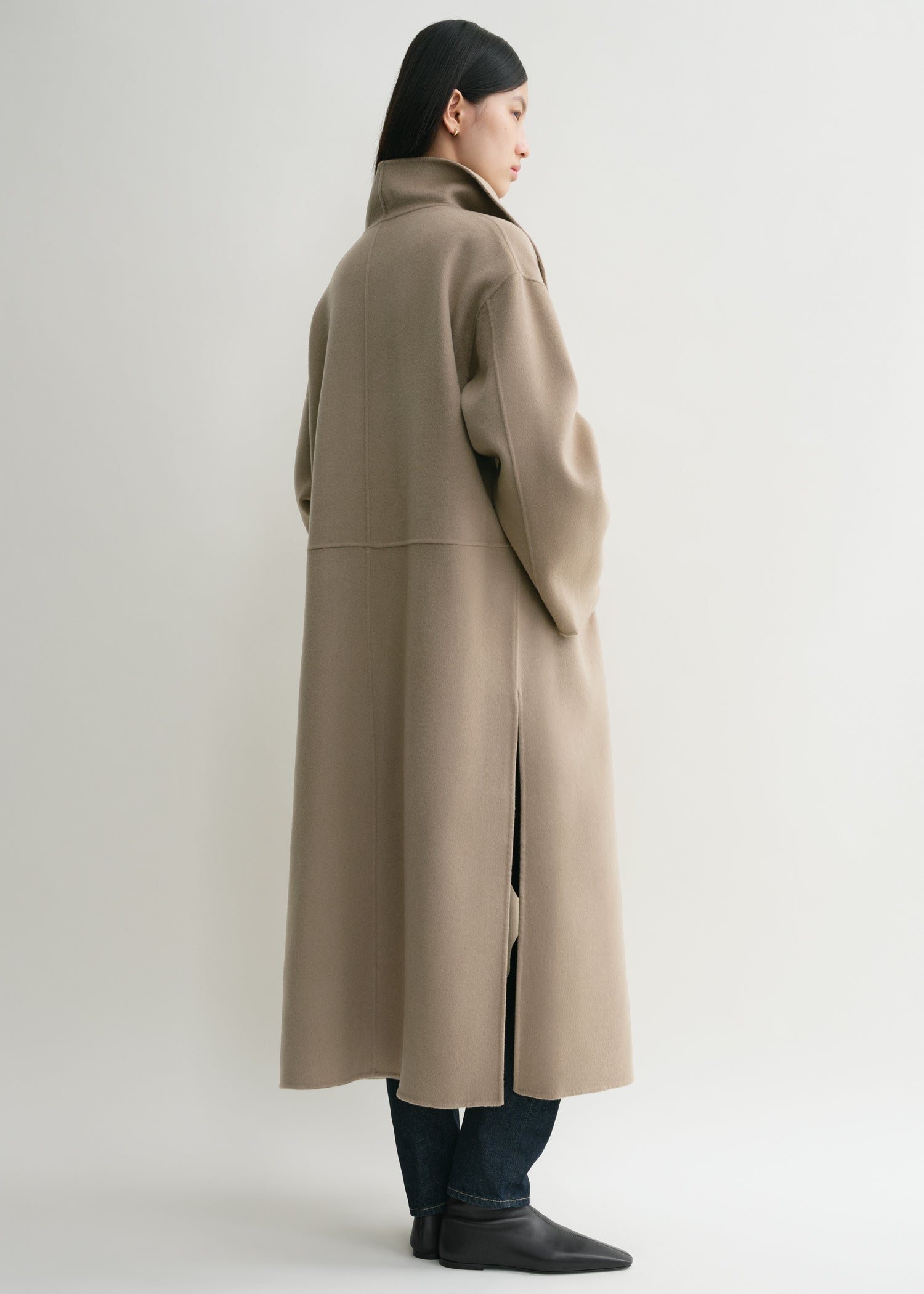SIGNATURE WOOL CASHMERE COAT
