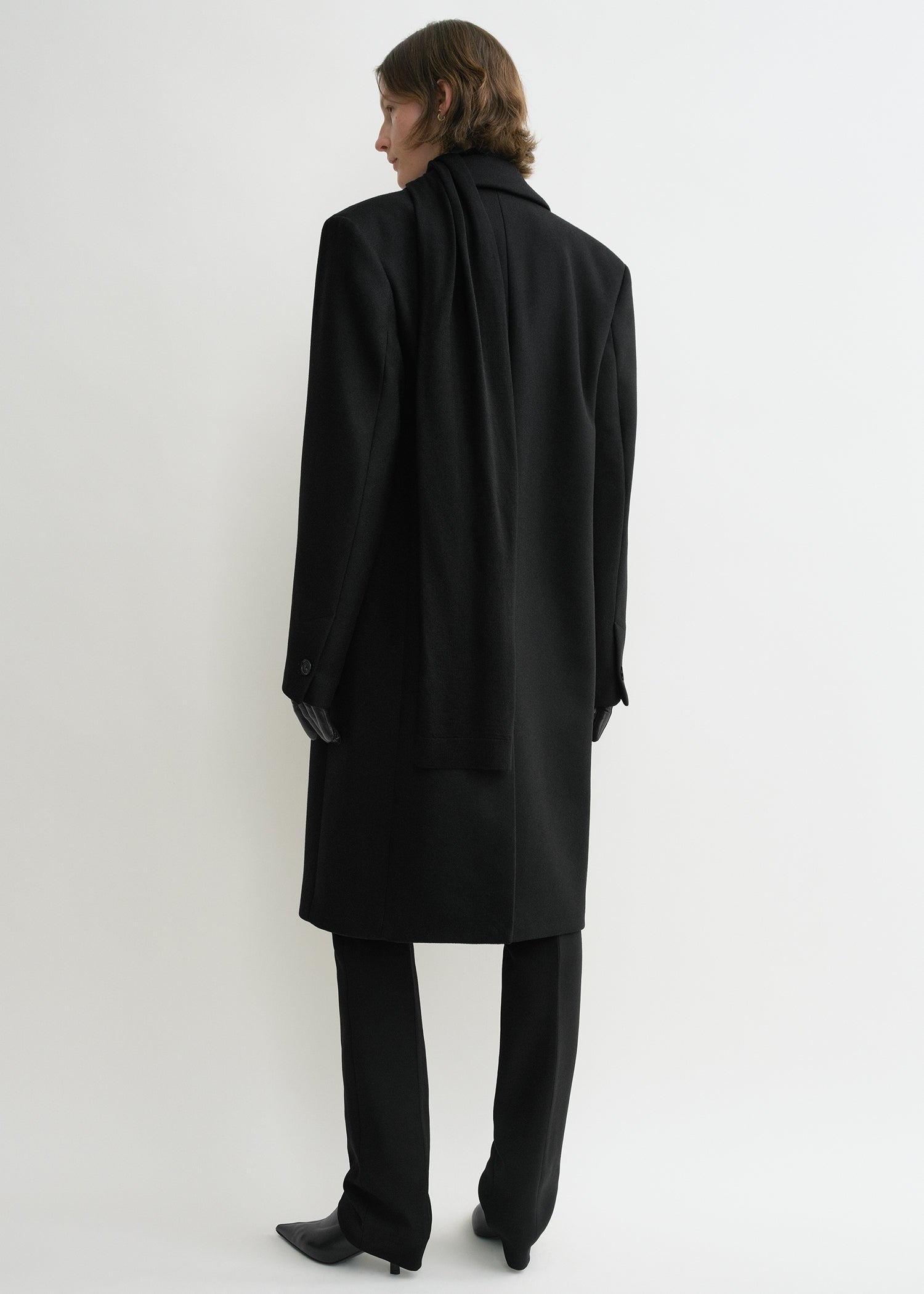 BROAD MIDI COAT