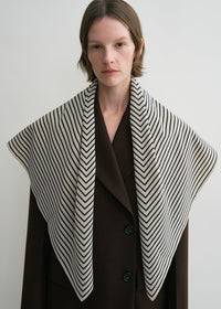 SIGNATURE MONOGRAM SILK BLANKET SCARF