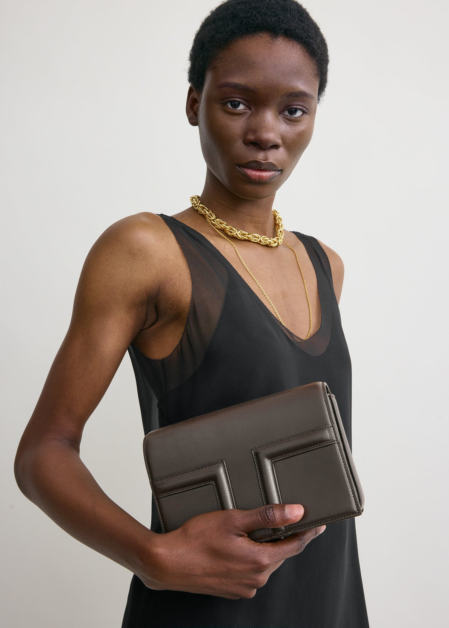 MINI T-FLAP LEATHER BAG