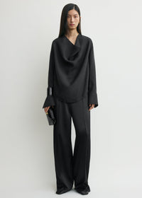 COWL BLOUSE