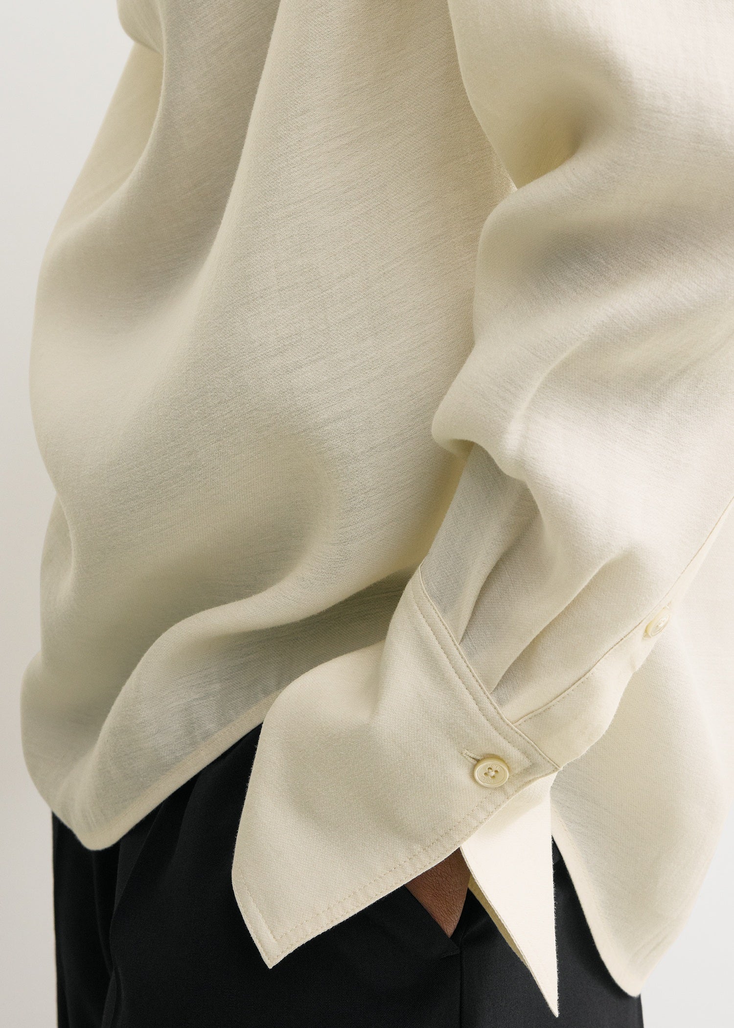 COWL BLOUSE