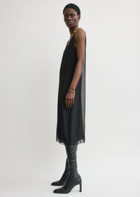 CHIFFON SLIP DRESS