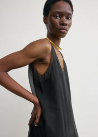CHIFFON SLIP DRESS