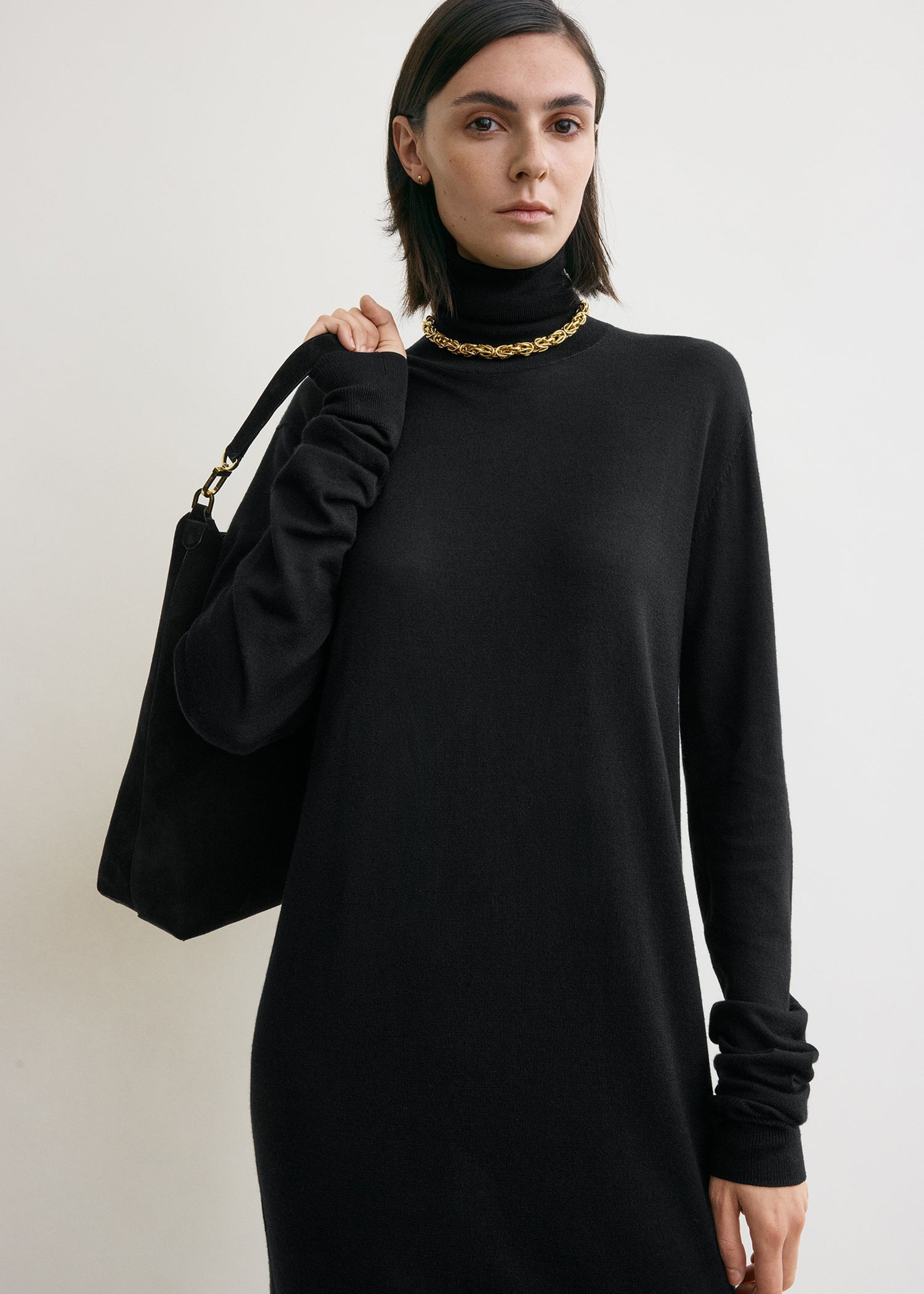 TURTLENECK DRESS