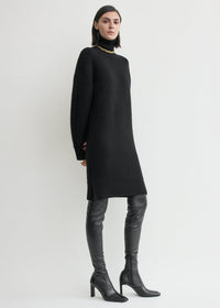 BROAD TURTLENECK DRESS