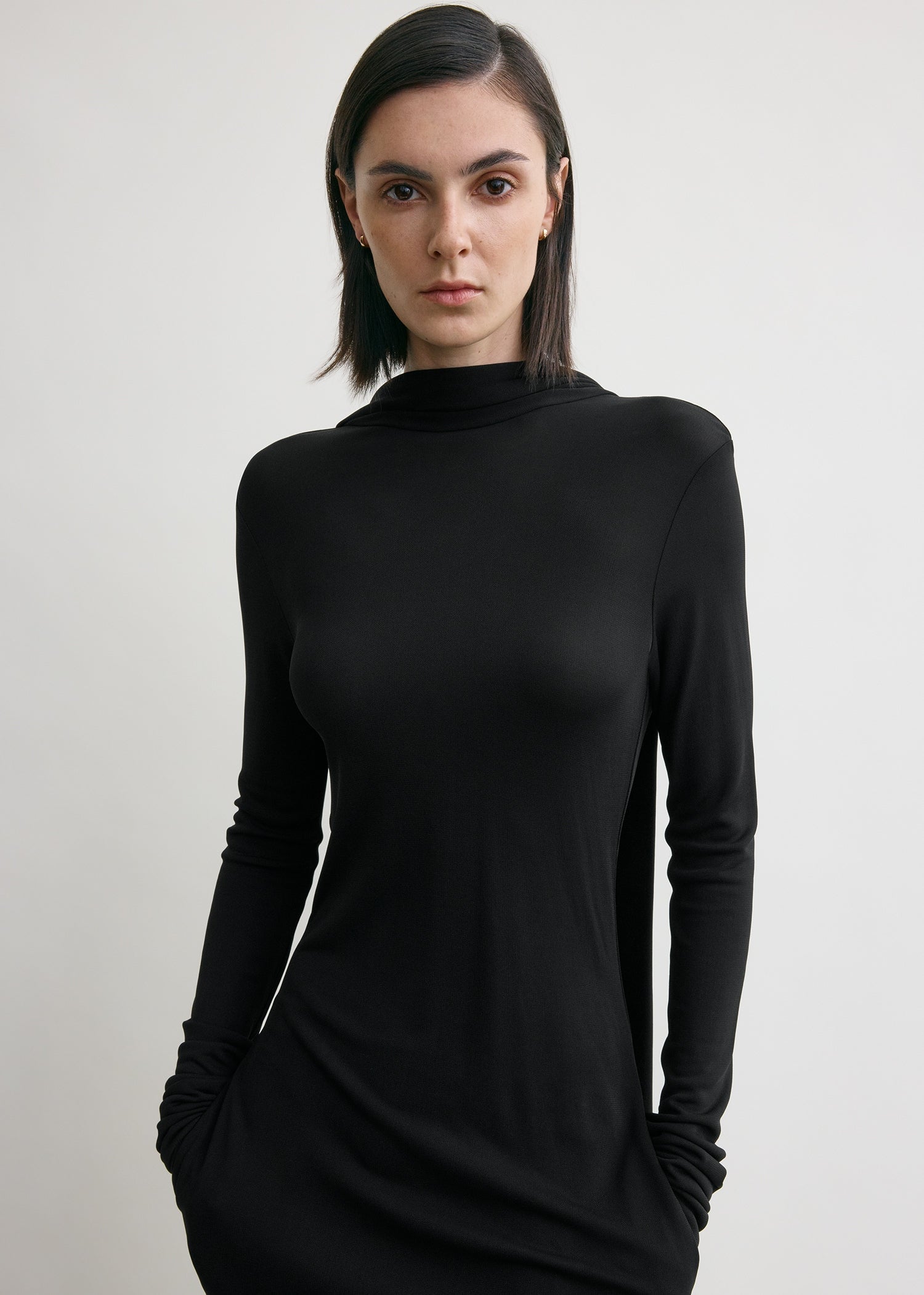 COCOON CAPE DRESS