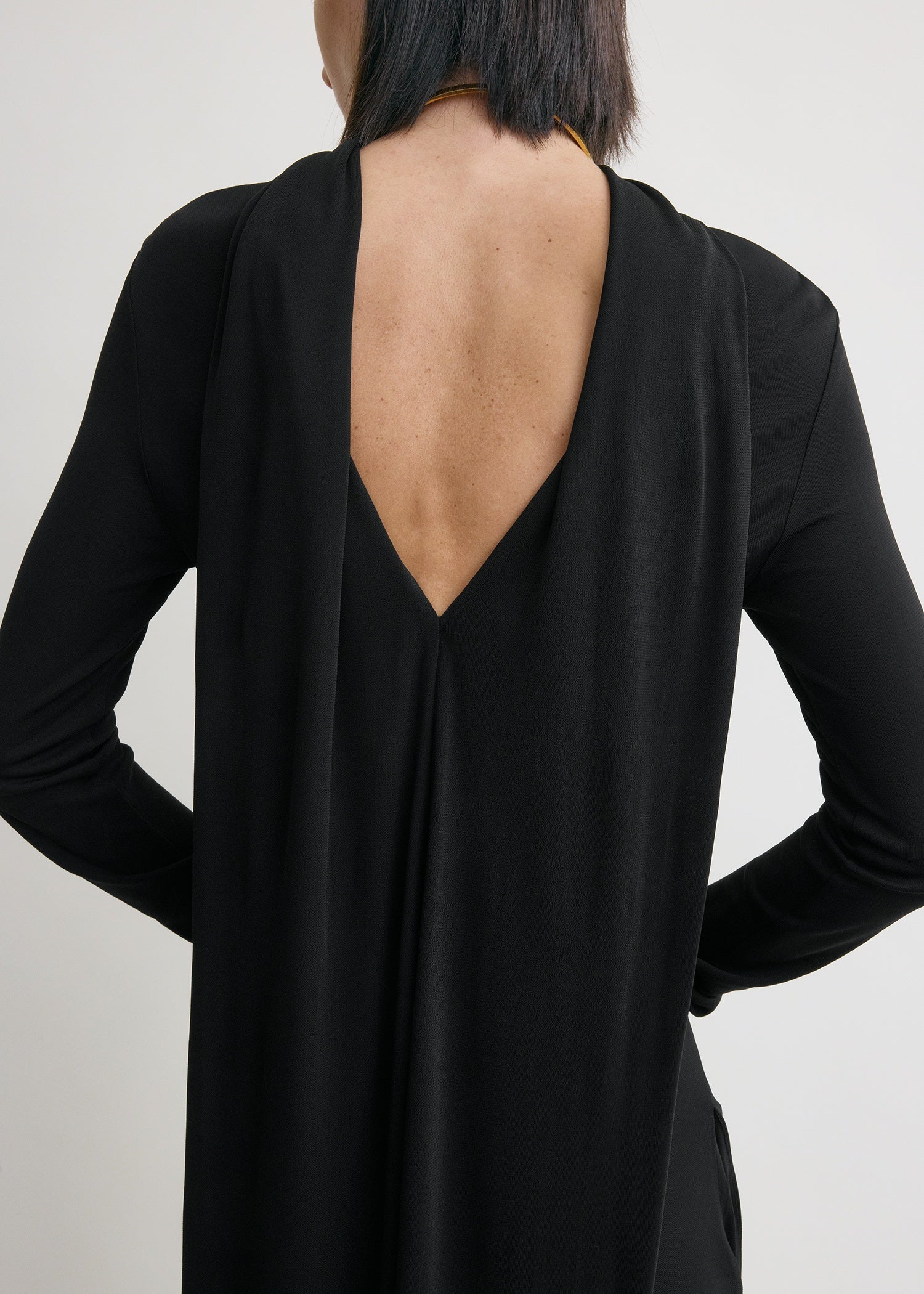 COCOON CAPE DRESS