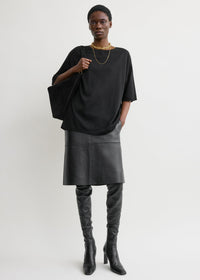 LONGLINE TEE KNIT
