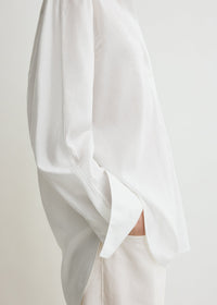 KIMONO-SLEEVE COTTON SHIRT