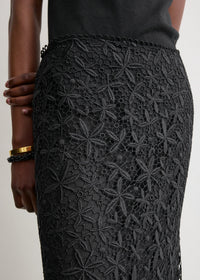 GUIPURE LACE SKIRT