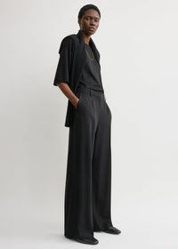 WIDE FLUID TROUSERS