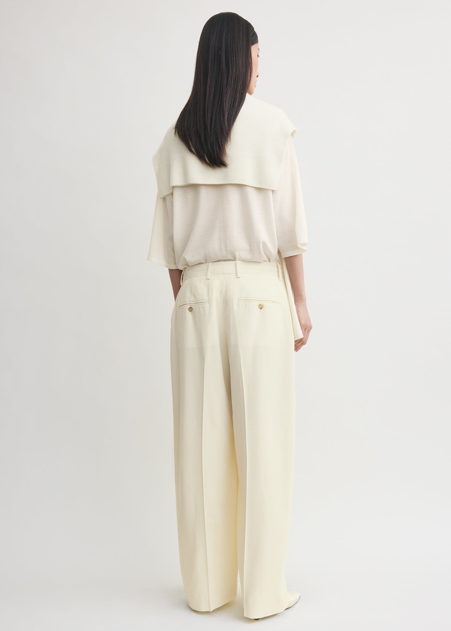 WIDE FLUID TROUSERS
