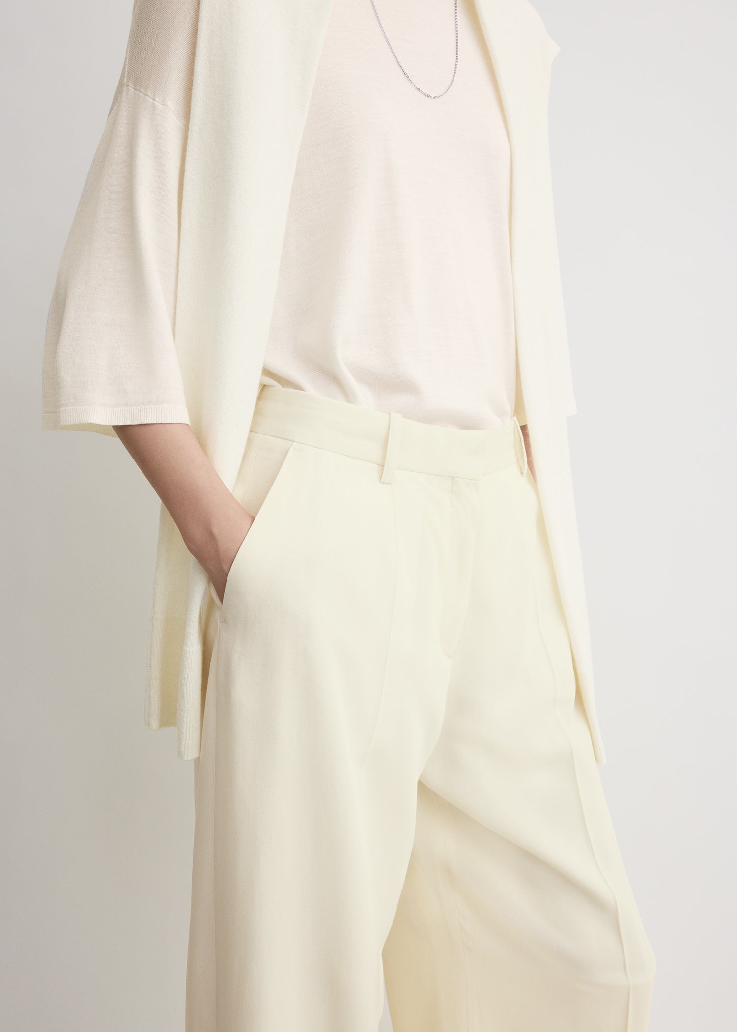 WIDE FLUID TROUSERS