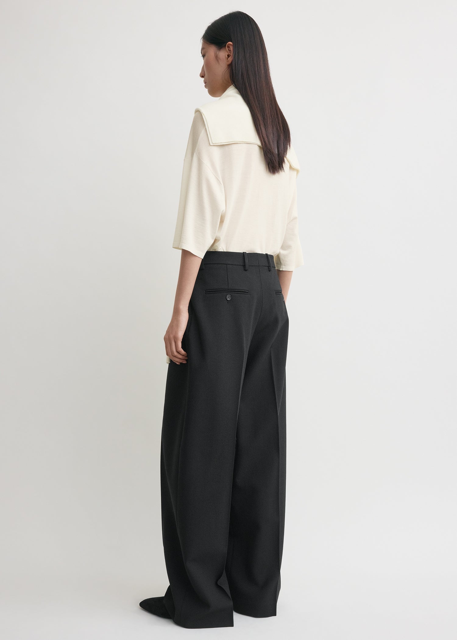 WIDE TAILORED TROUSERS