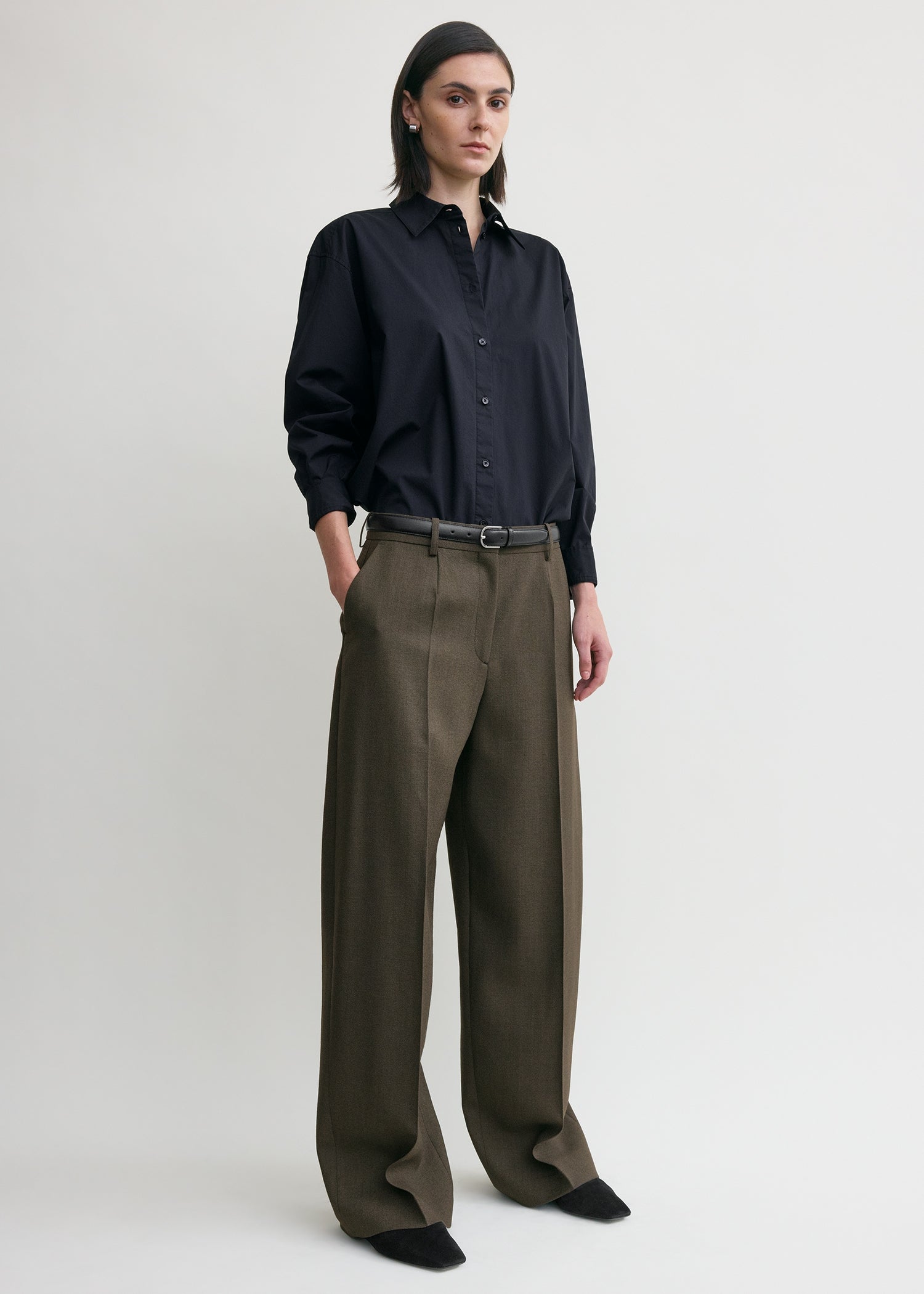 WIDE TAILORED TROUSERS