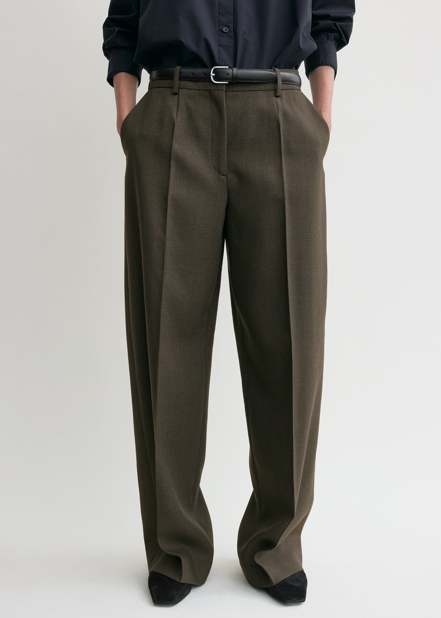 WIDE TAILORED TROUSERS