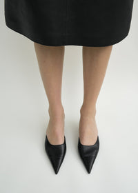 SHARP NAPPA MULES