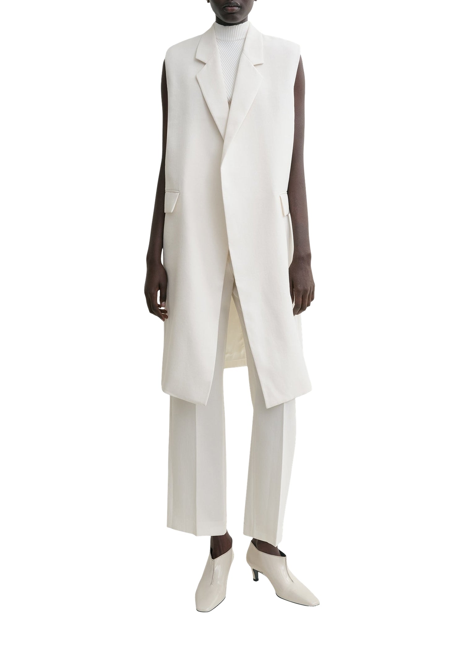 Blazer sans manches long - Off White