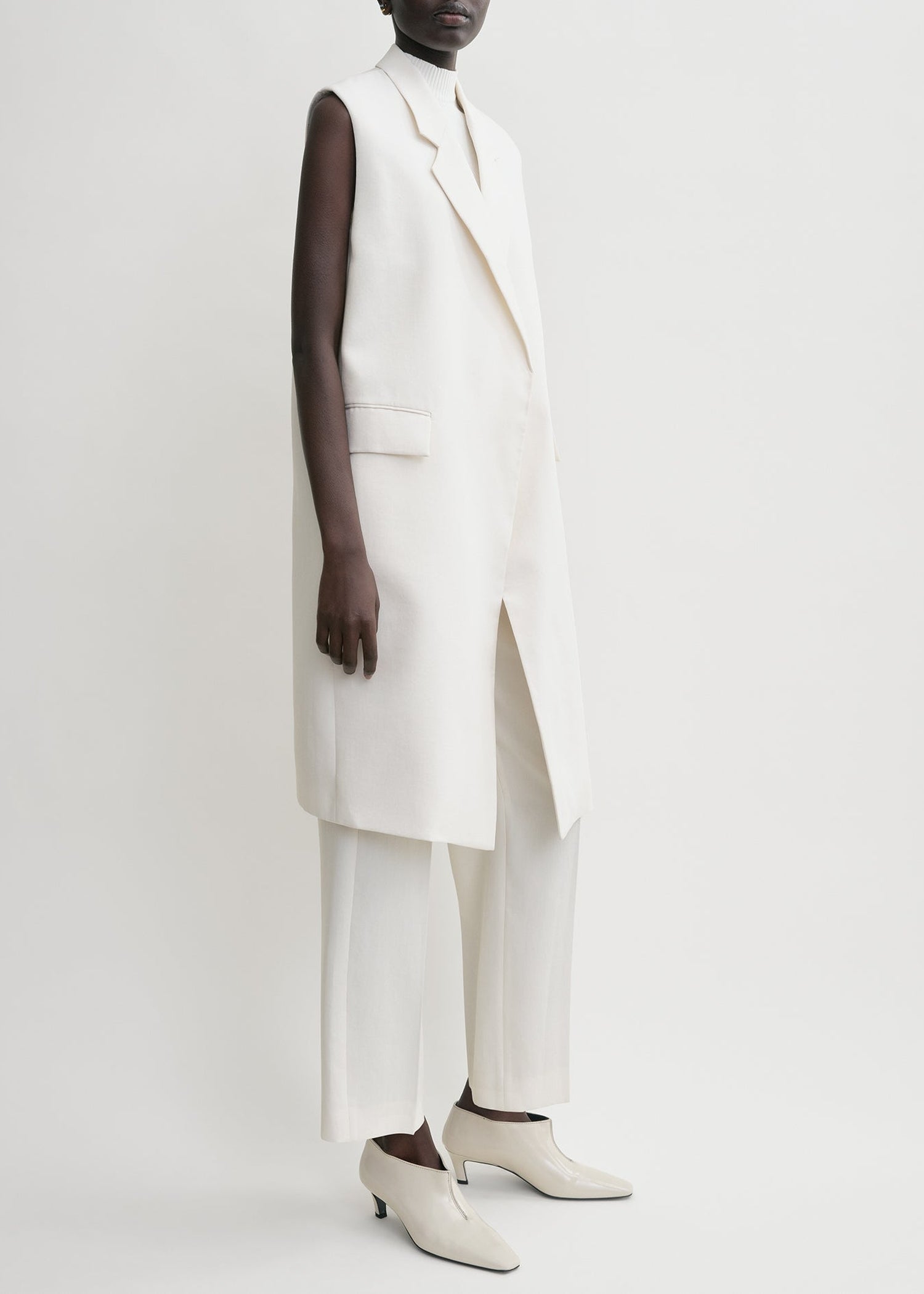 Blazer sans manches long - Off White