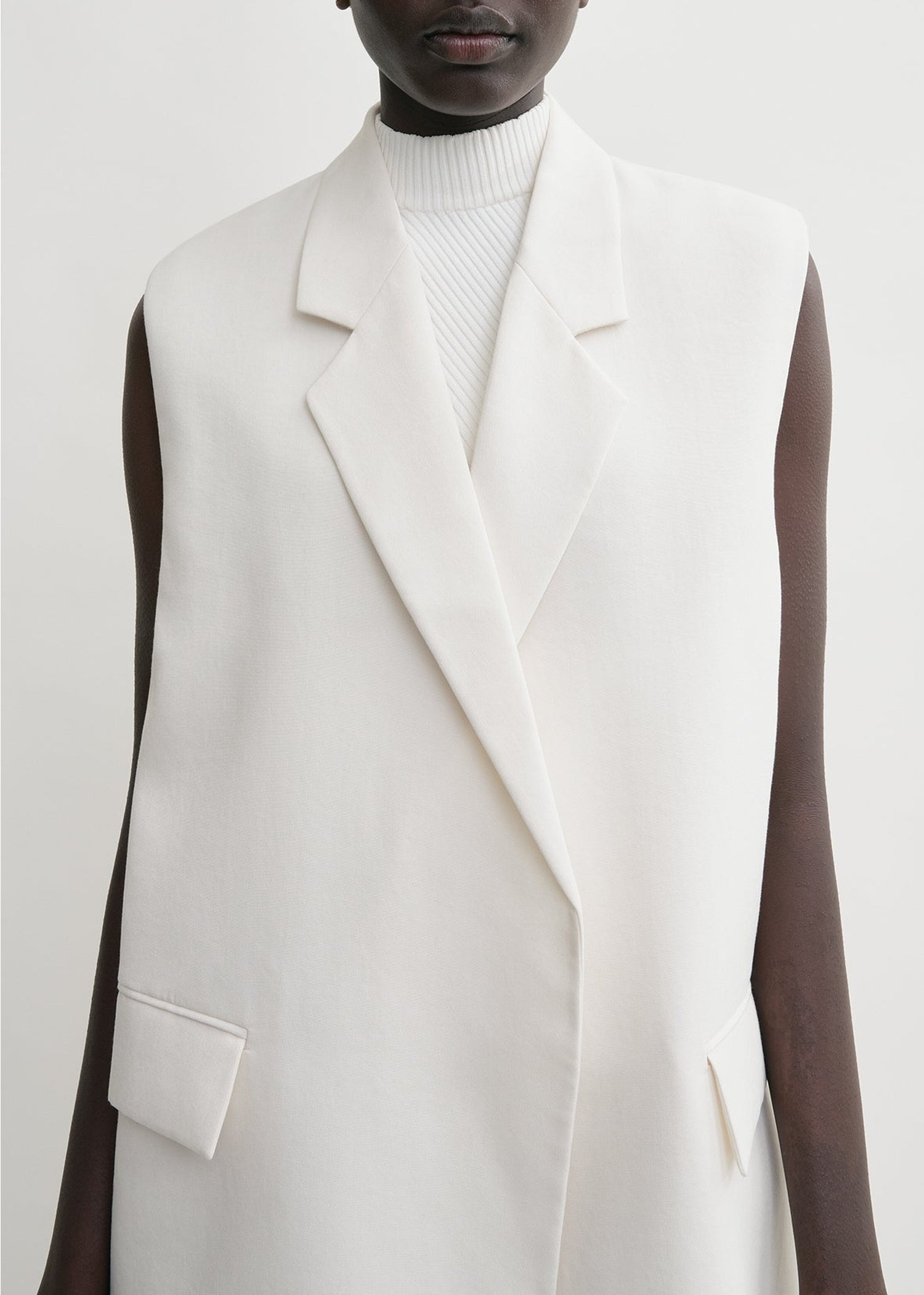 Blazer sans manches long - Off White