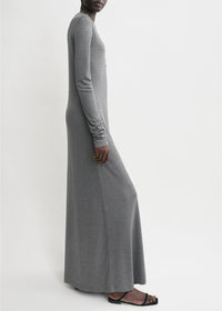 LONG-SLEEVE JERSEY DRESS