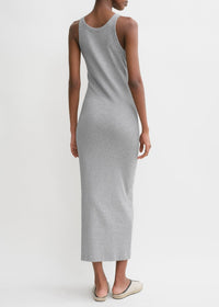 CURVED RIB TANK DRESS