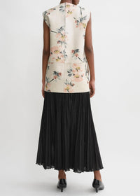 DOUBLE-FACED LEATHER TOP